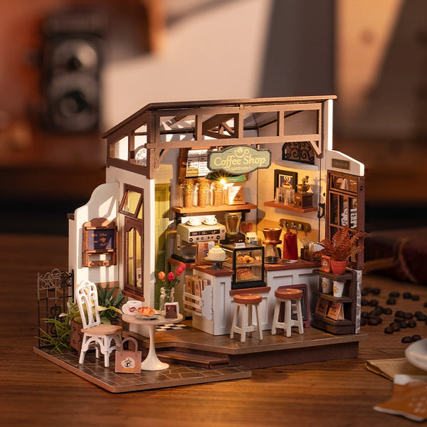 Café Rolife Diy Miniature House Craft Dollhouse - Preorder – Strangecat Toys