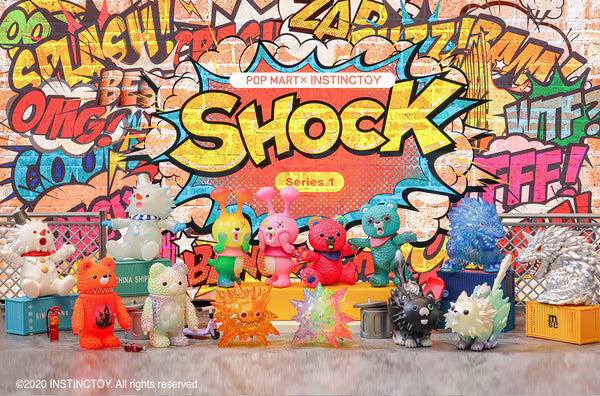 POP MART SHOCK Series 1 INSTINCTOY Crazy F シークレット-