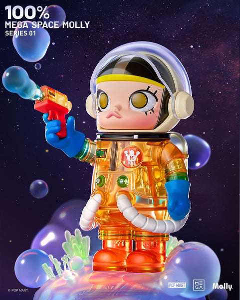 Mega Collection 100% Space Molly Series 1 Blind Box – Strangecat