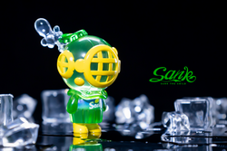 Sank-Soft Drink-Green toy preorder, resin material, limited edition of 150 sets, 4.5cm x 5.3cm x 7.5cm, shipping August 2024.