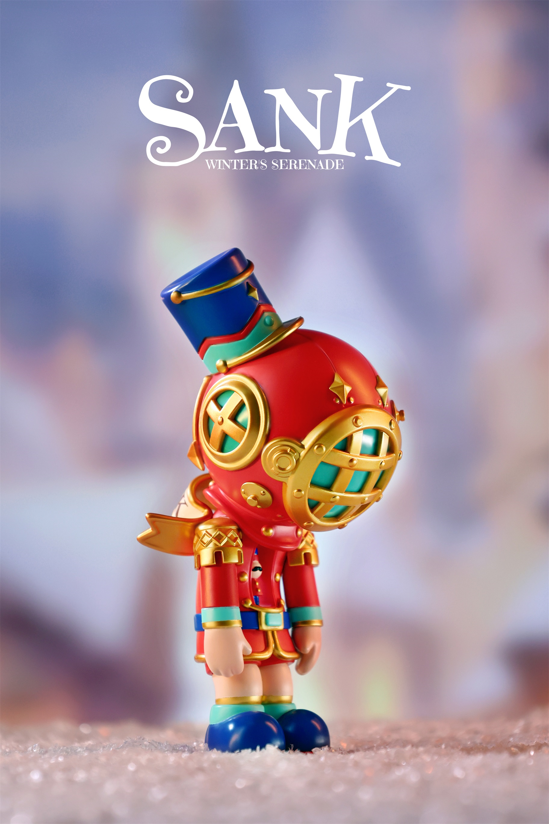 Lost-Winter's Serenade toy figure, preorder for May 2025, featuring a resin action figure with a hat. Limited edition of 199 sets, size 16.8cm height.