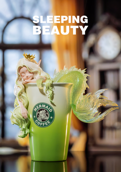 Sleeping Beauty-Coffee Fairies- Latte