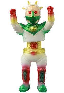 VAG SERIES 41 PERFECT-STUDIO ZOLLMEN toy figurine, 2.5-inch vinyl, depicting a masked, helmeted character with arms raised, available at Strangecat Toys.