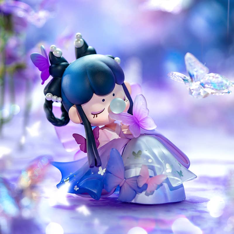 ZPXX Nanci series Poetic Beauty Doll from the Surprise Box, featuring a figurine with butterfly elements, part of a collectible, blind box toy series.