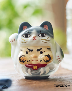 PP X MONSTER Lucky Kitten Daruma Blind Box