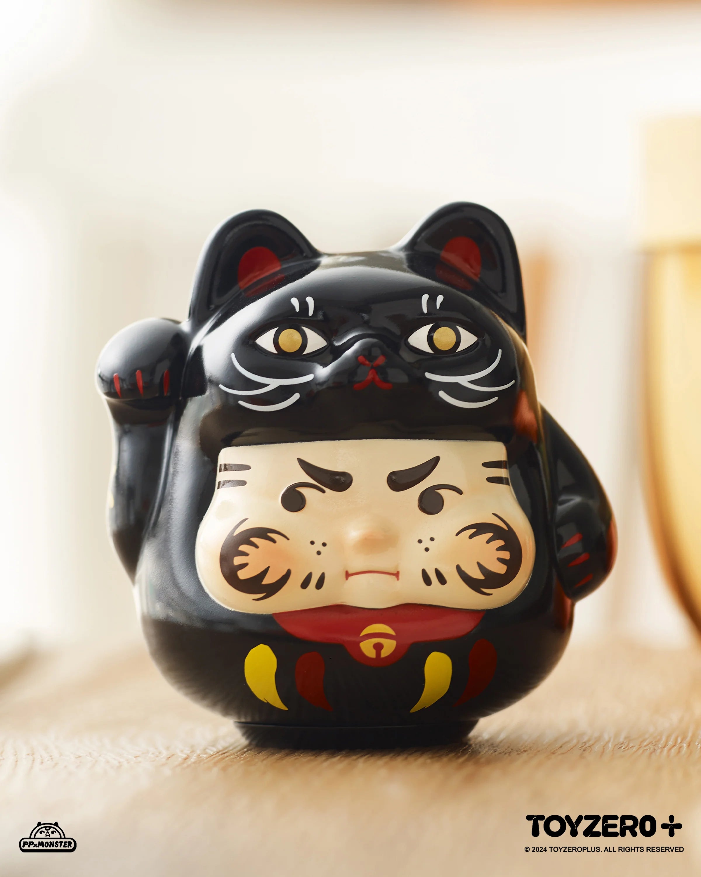 PP X MONSTER Lucky Kitten Daruma Blind Box