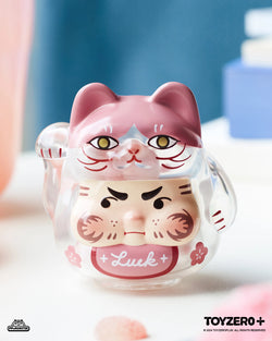 PP X MONSTER Lucky Kitten Daruma Blind Box