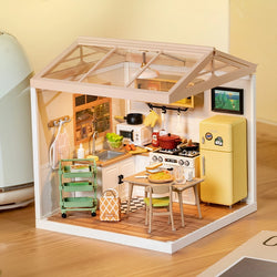 Happy Meals Kitchen Rolife Diy Miniature House