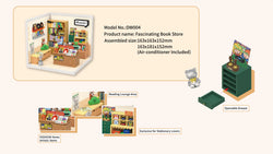 Diy Miniature House DW004 Fascinating Book Store