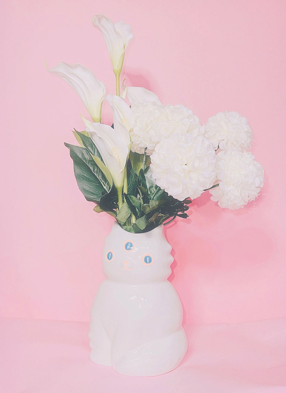 Blanco Ceramic Vase by Valfre