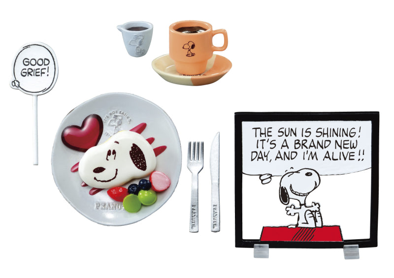 Re-ment - Snoopy: Visiting Peanuts Cafes with you!