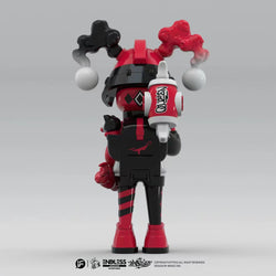 Alt text: 2024 IFTOYS ENDLESS SERIES - HALLO E7 resin action figure with red and black hat, limited to 298 pieces.