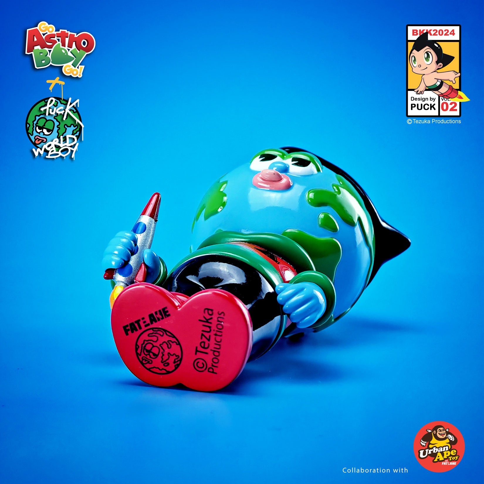 ASTRO BOY GO edition by PUCK x Urban Ape Toy by FatLane