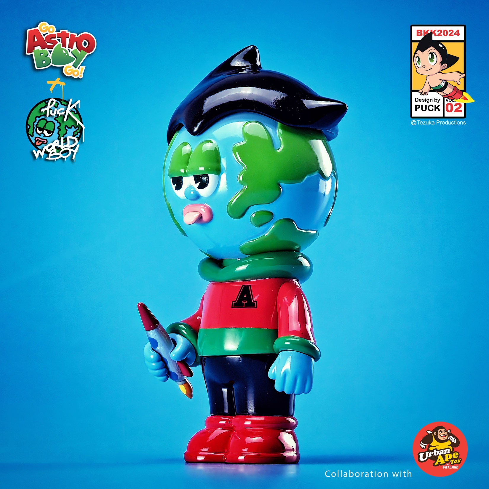 ASTRO BOY GO edition by PUCK x Urban Ape Toy by FatLane