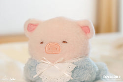 LULU THE PIGGY SWEET DREAM - SLEEPY LU PLUSH KEYCHAIN