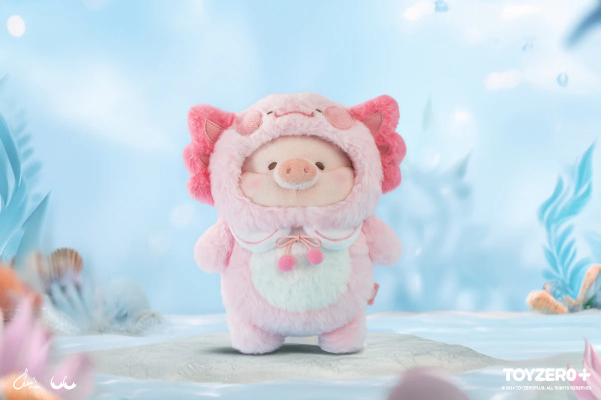 LULU THE PIGGY OCEAN - 18CM AXOLOTL LULU PLUSH TOY