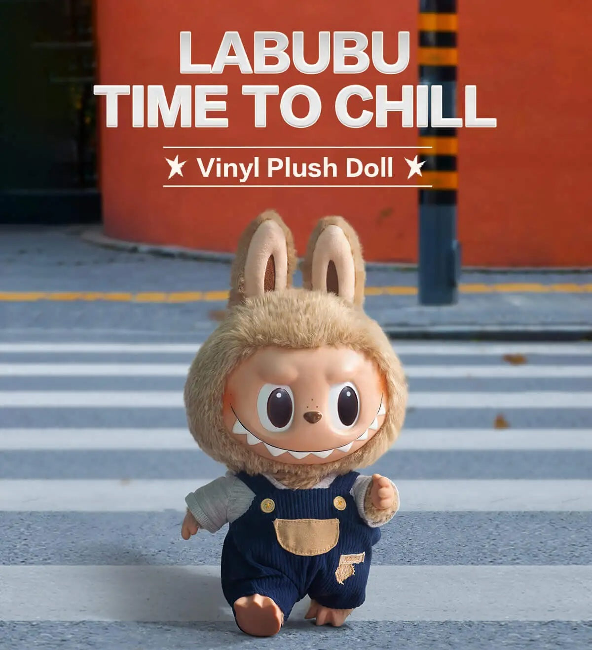 LABUBU Time to Chill - Vinyl Plush Doll