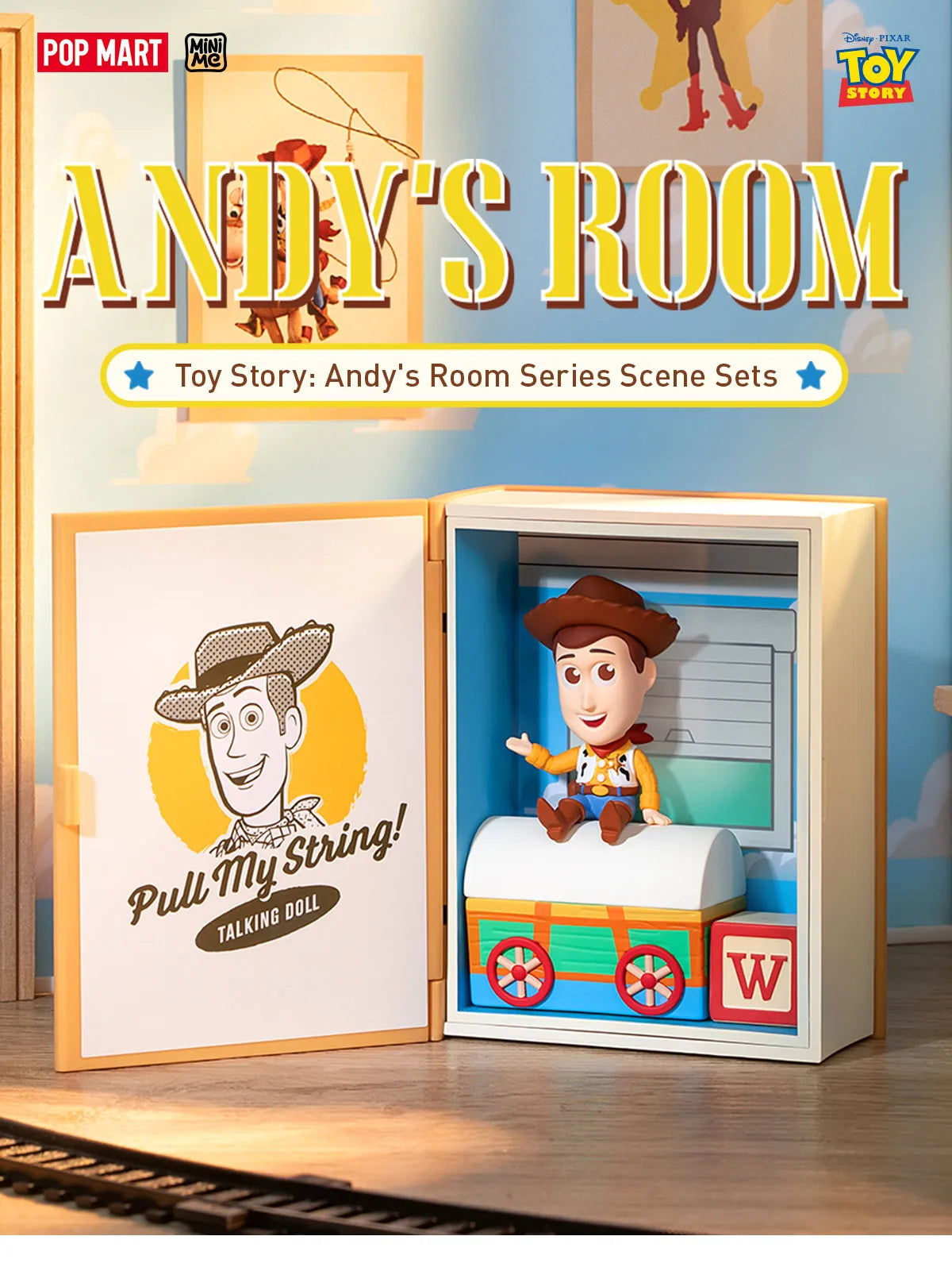 Toy Story: Andy's Room Scene Sets Blind Box Series