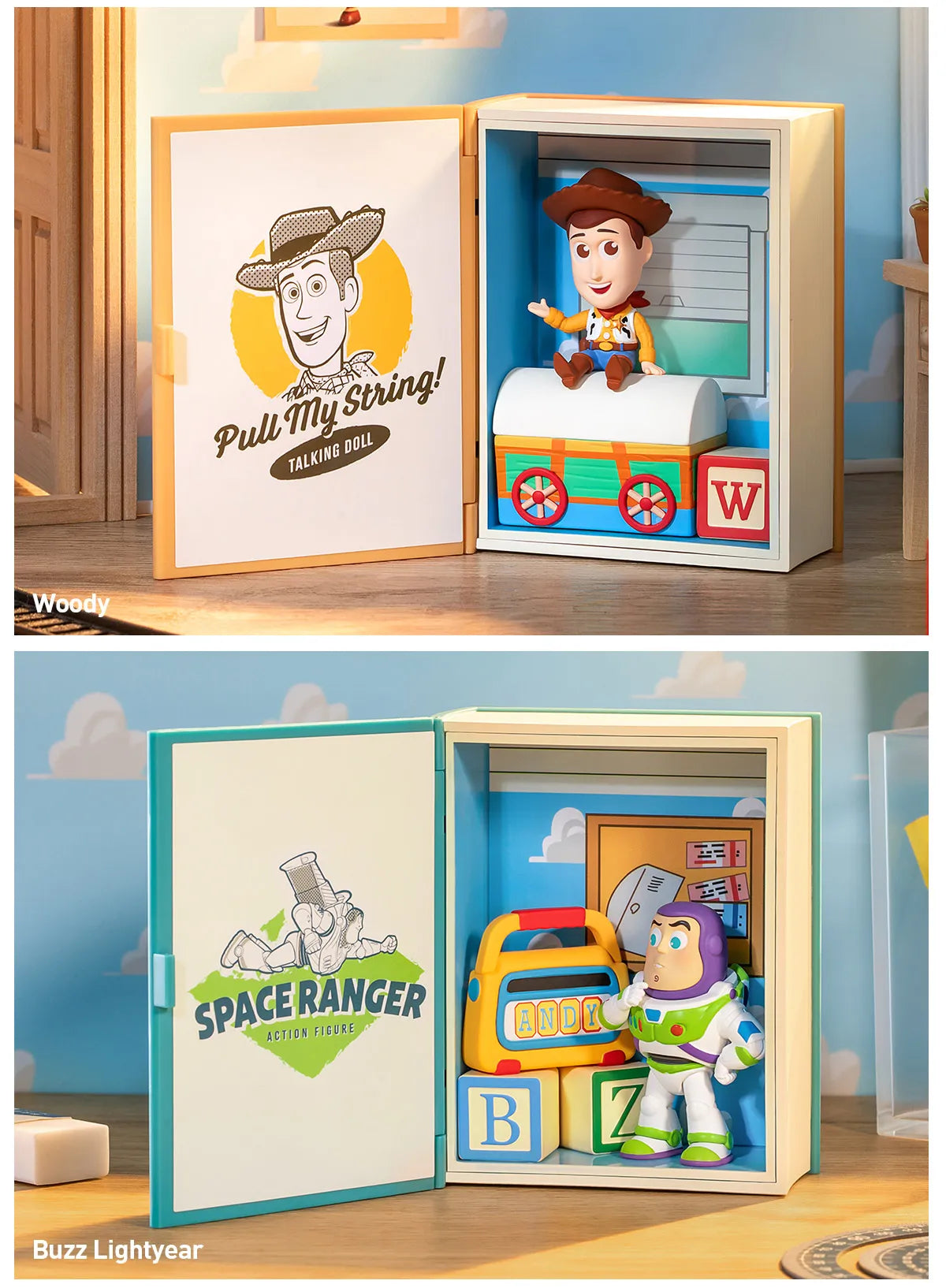 Toy Story: Andy's Room Scene Sets Blind Box Series