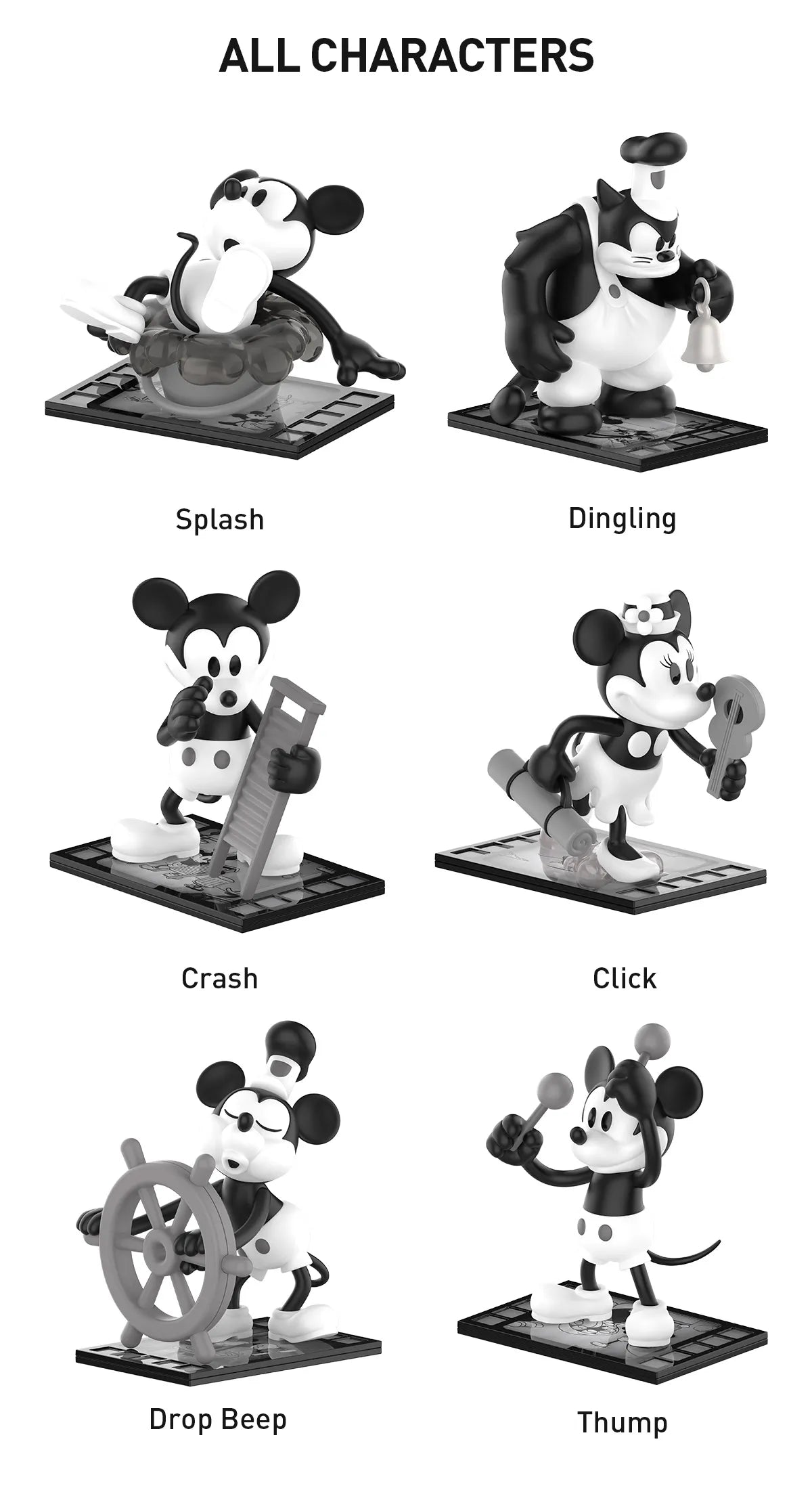 Disney Steamboat Willie Blind Box Series