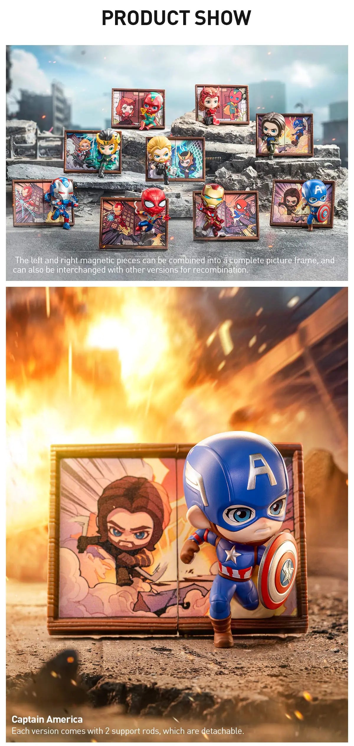 Marvel Photo Frame Blind Box Series