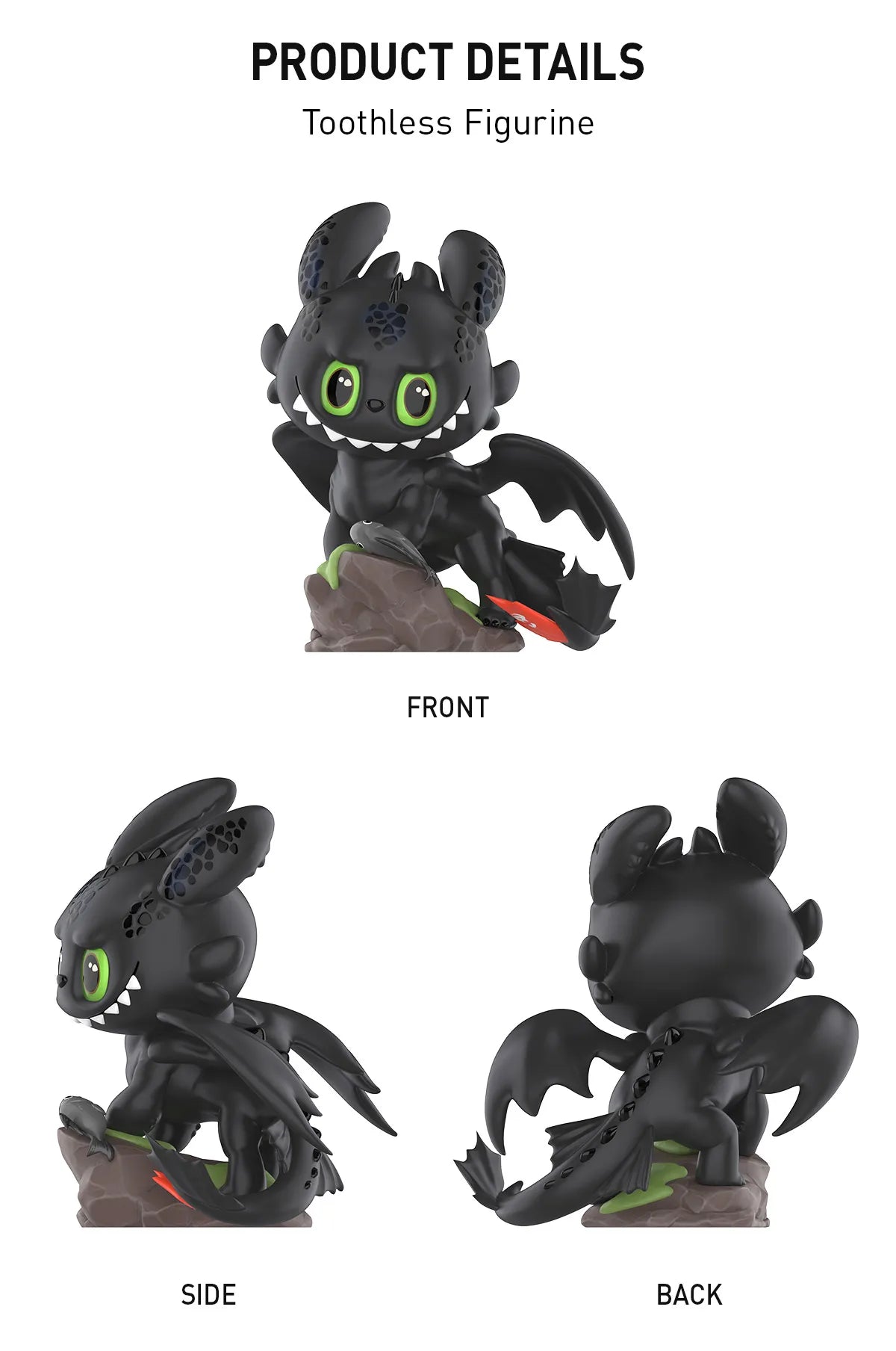 THE MONSTERS - How to Train Your Dragon Figurine