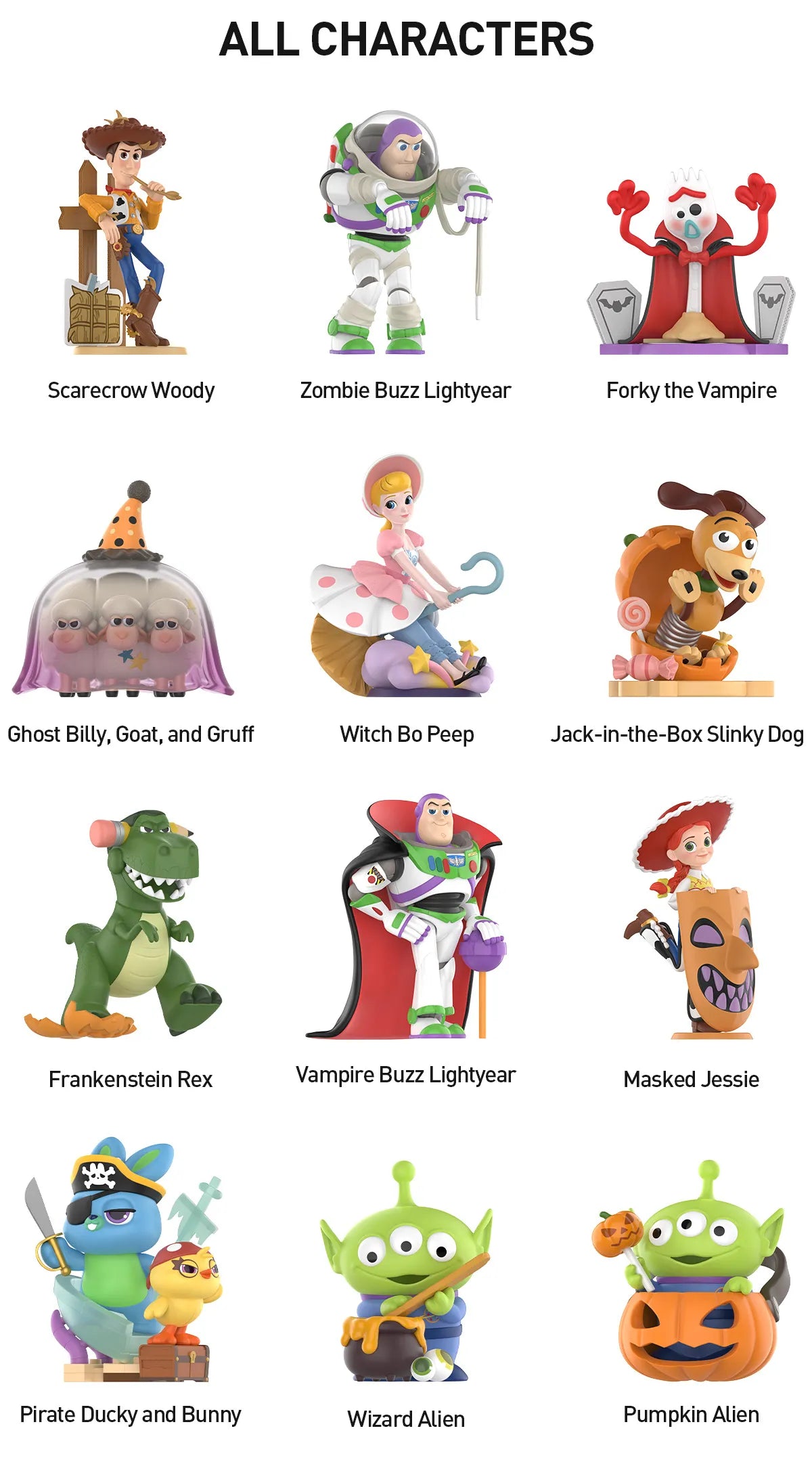 Disney/Pixar Spooky Night Series Figures Blind Box - Preorder