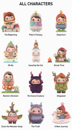 PUCKY Poko's Adventure Series Figures Blind Box