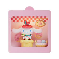 Sanrio characters 24-Hour Restaurant Series Mini Blind Box Max featuring a cartoon character toy in packaging, part of a collectible series.