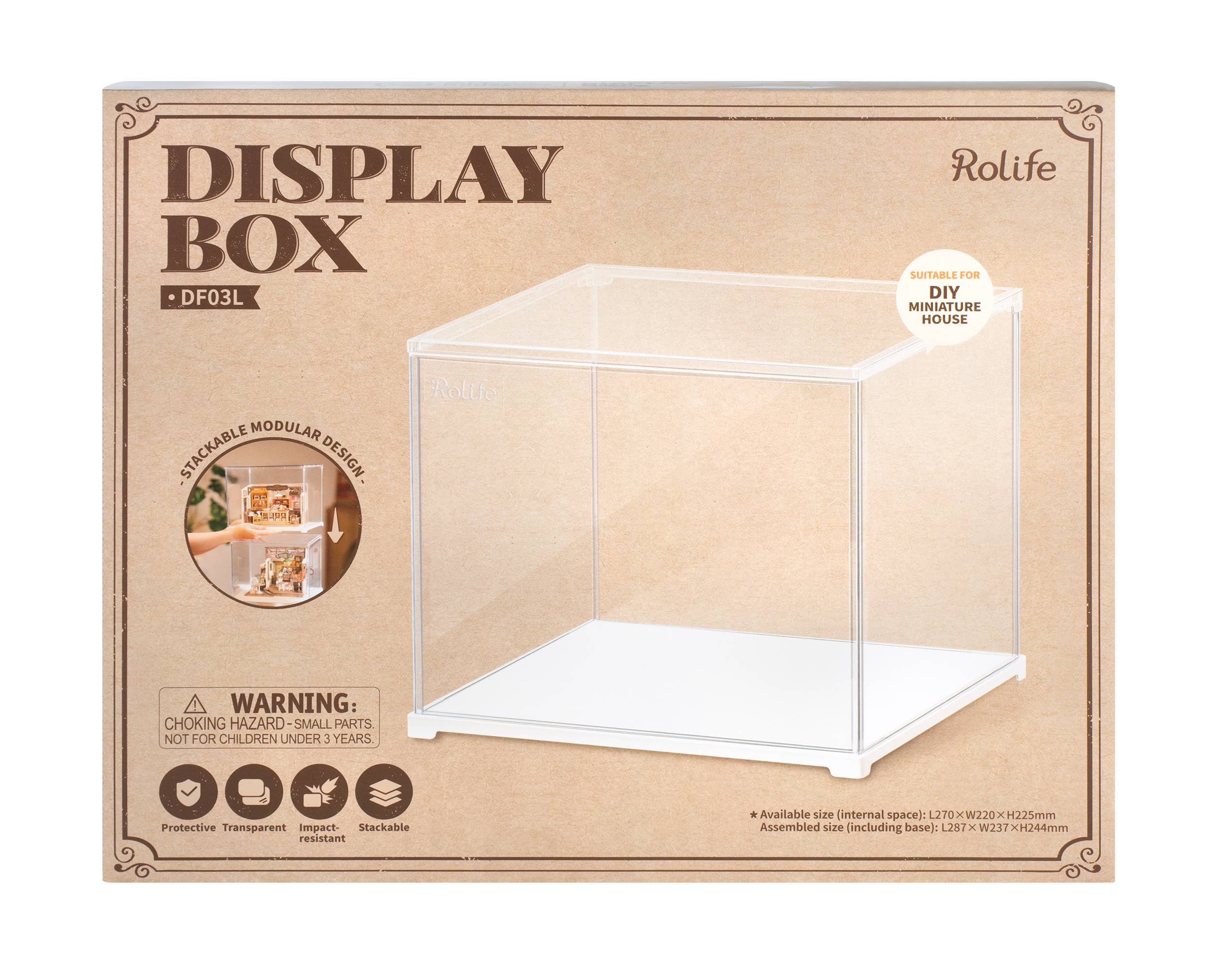 DF03L Display Box Rolife Miniature House