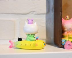 Cat boat by Hua Hua