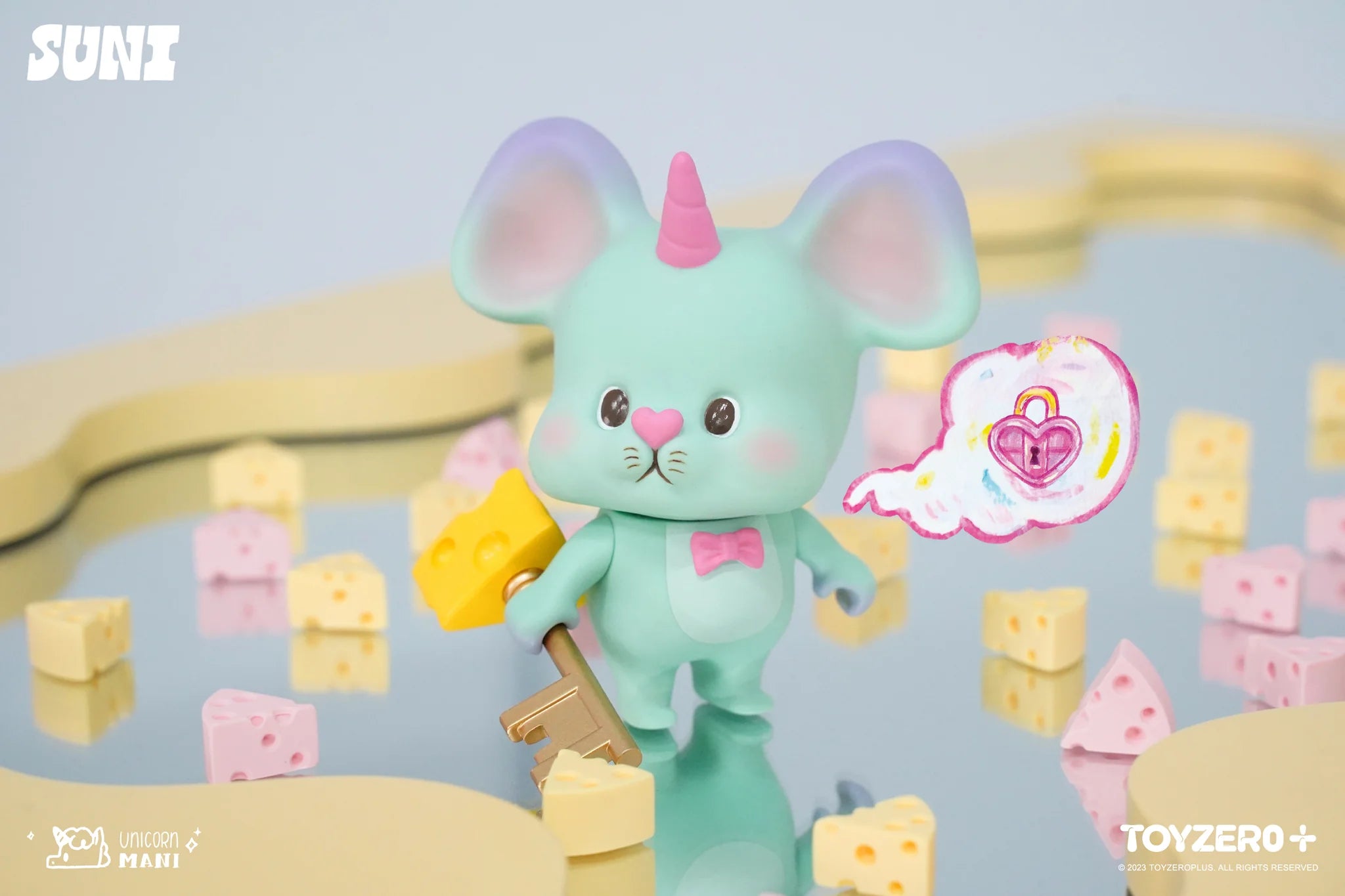 Unicorn Mani - Suni (Cheese Key Edition) – Strangecat Toys