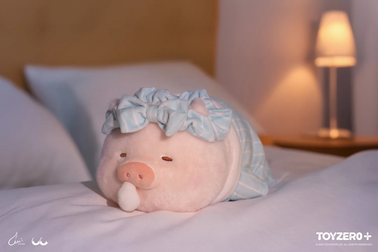 LULU THE PIGGY SWEET DREAM - HEAVY SLEEPER LU PLUSH TOY