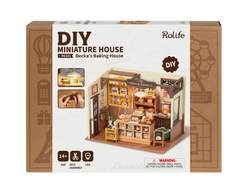 Becka's Baking House Rolife Miniature House Diy Wooden