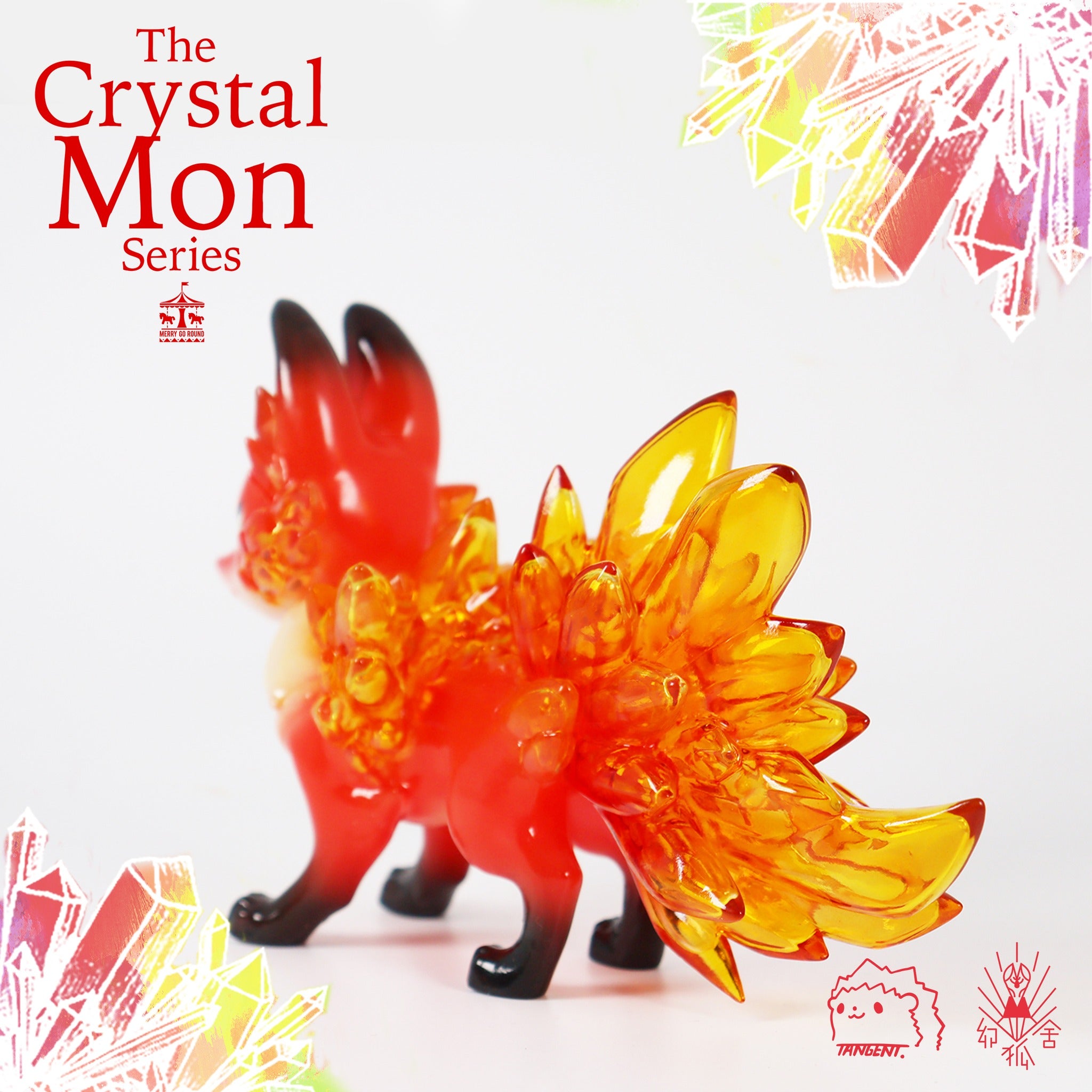 Crystal Phantom Fox & Bokey by Genkosha x Tangent Toy