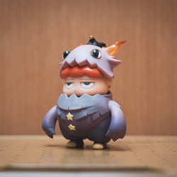 A blind box toy figurine of TEPOHPOH & WEEBLES 2 by Poh x Odom, featuring a person in a garment. Preorder - Ships Late May 2024.