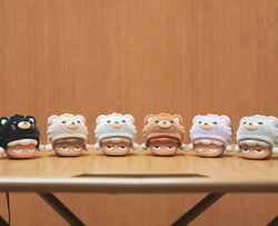 Poh Bear Head keychain Blind Box - Preorder