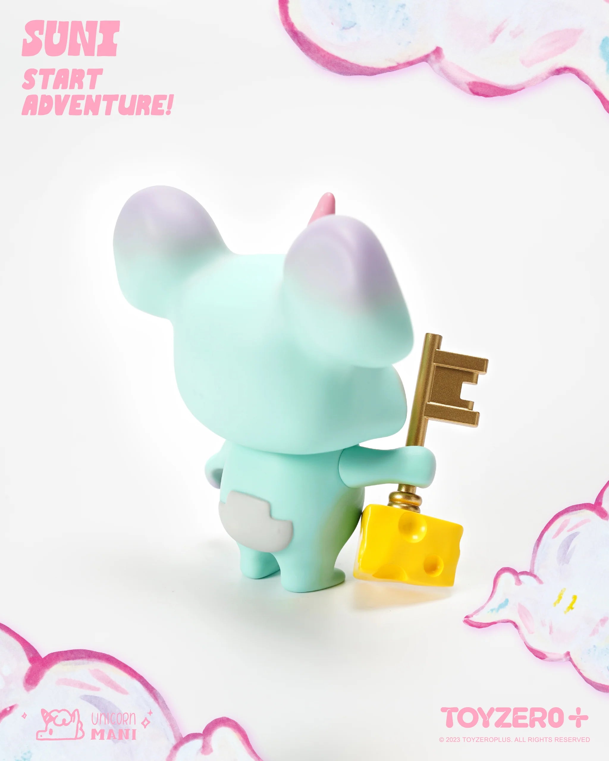 Unicorn Mani - Suni (Cheese Key Edition) – Strangecat Toys