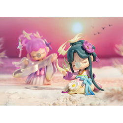 ZPXX Nanci series Poetic Beauty Doll Surprised Box featuring cartoon figurines from a blind box collection, including 12 figures and 1 secret edition.