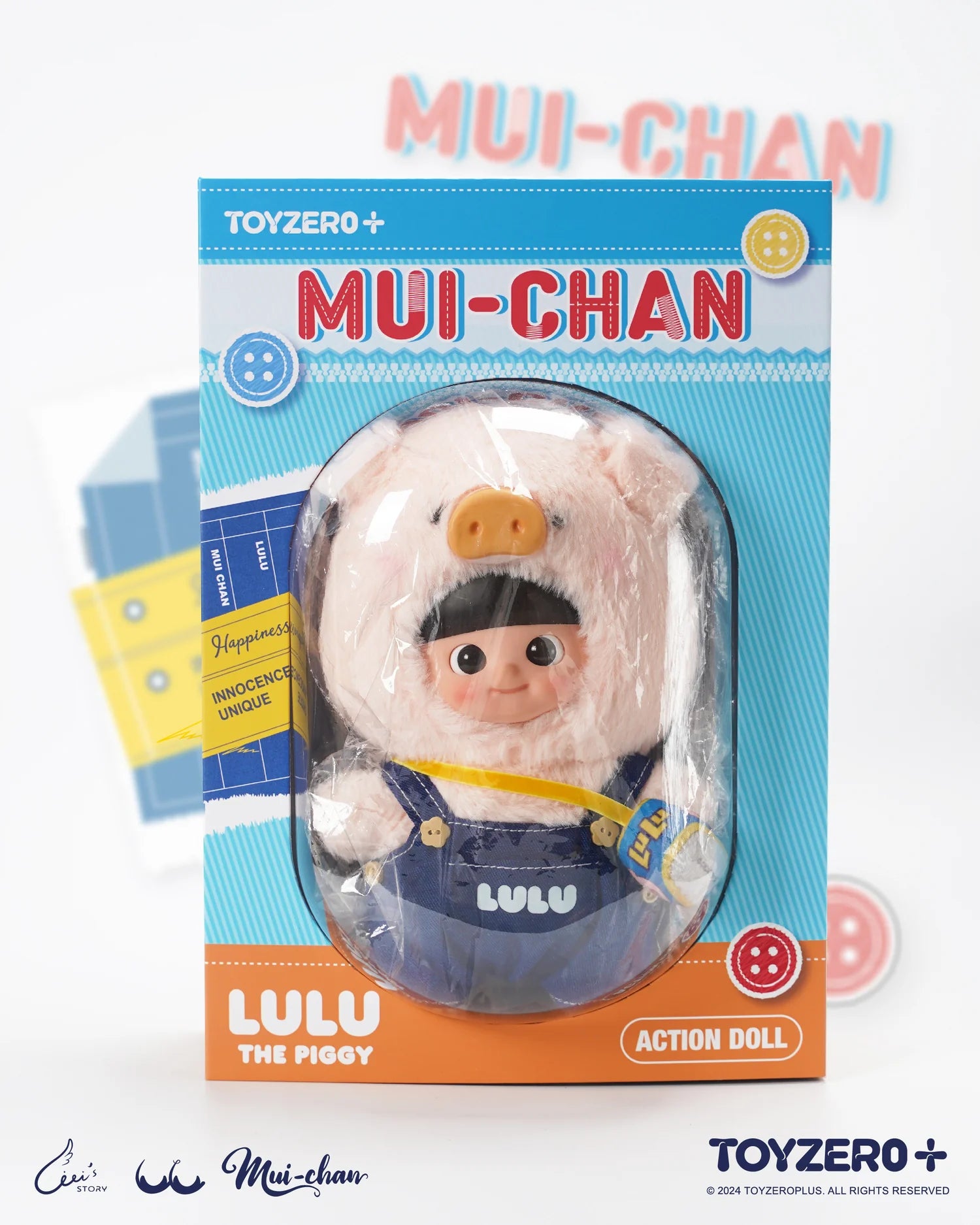 LULU THE PIGGY X MUI-CHAN Plush