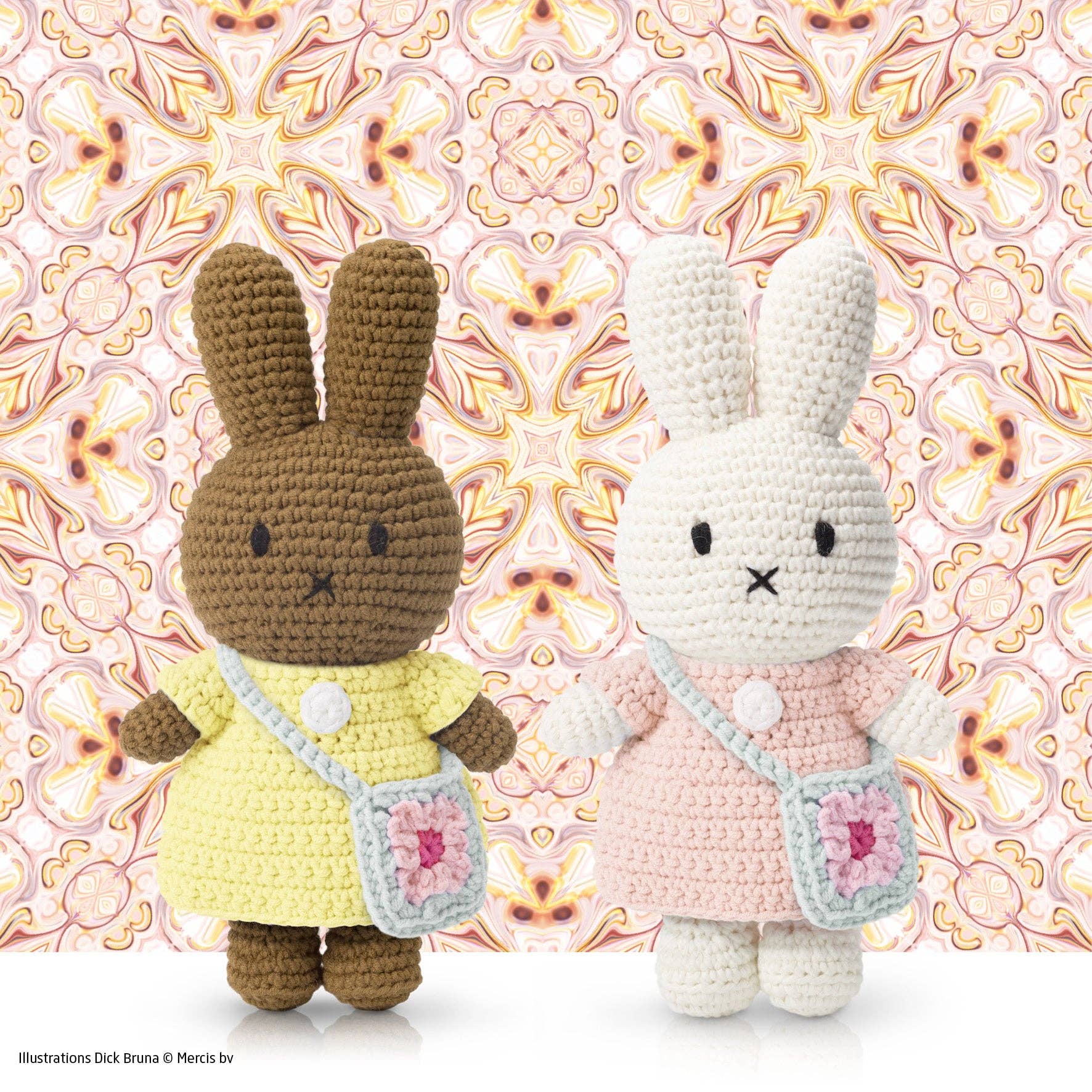 Miffy and her flower bag Crochet