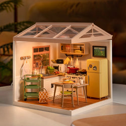 Happy Meals Kitchen Rolife Diy Miniature House