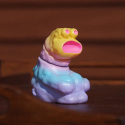 A-MON toy animal figurine, 8.5 cm tall, made of resin. Preorder for late May 2024. From Strangecat Toys, a blind box and art toy store.