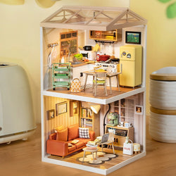 Happy Meals Kitchen Rolife Diy Miniature House