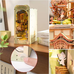 Book Nook Kits For Adults - Falling Sakura