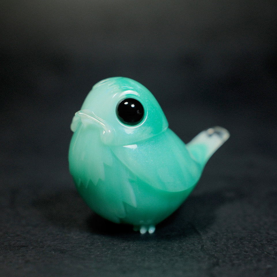 Amazonite Robin by Muffin Man