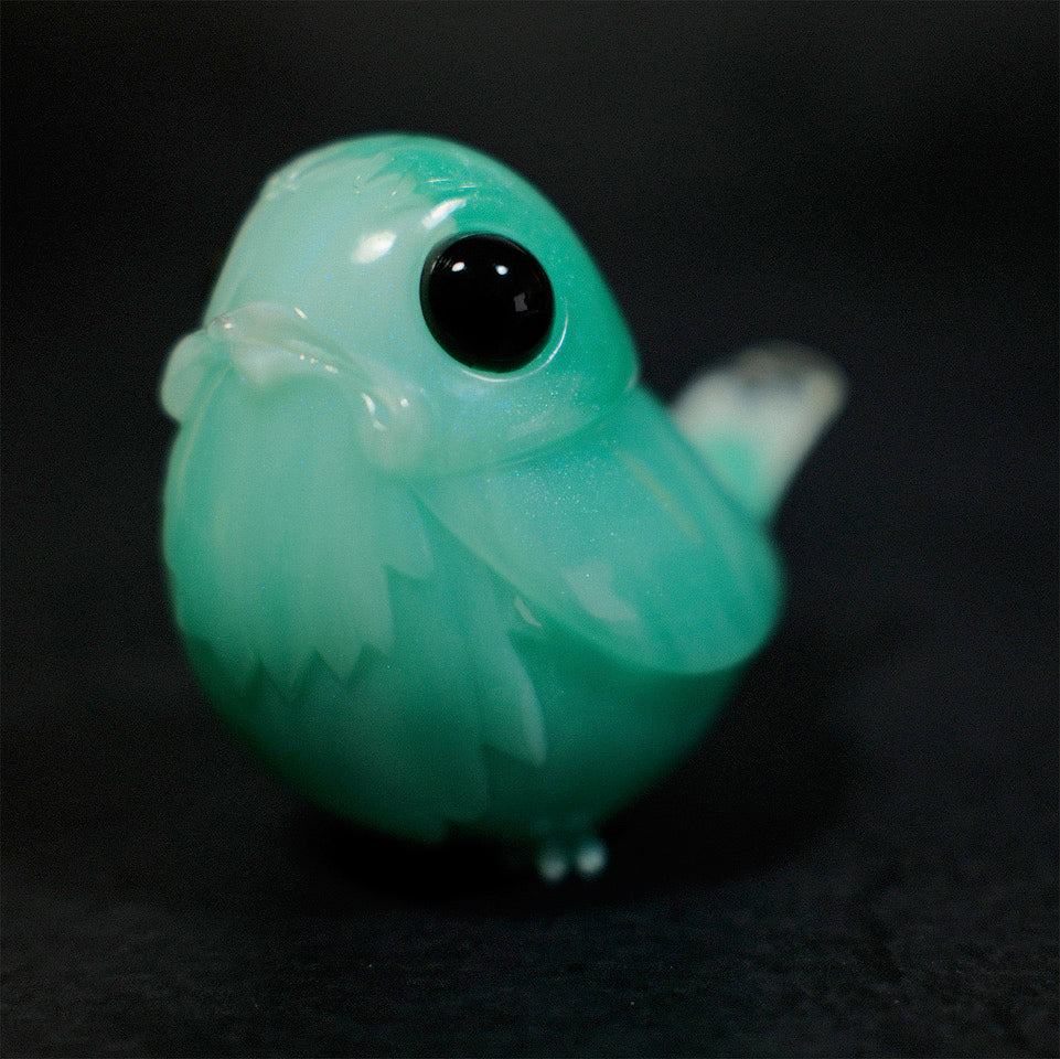 Amazonite Robin by Muffin Man