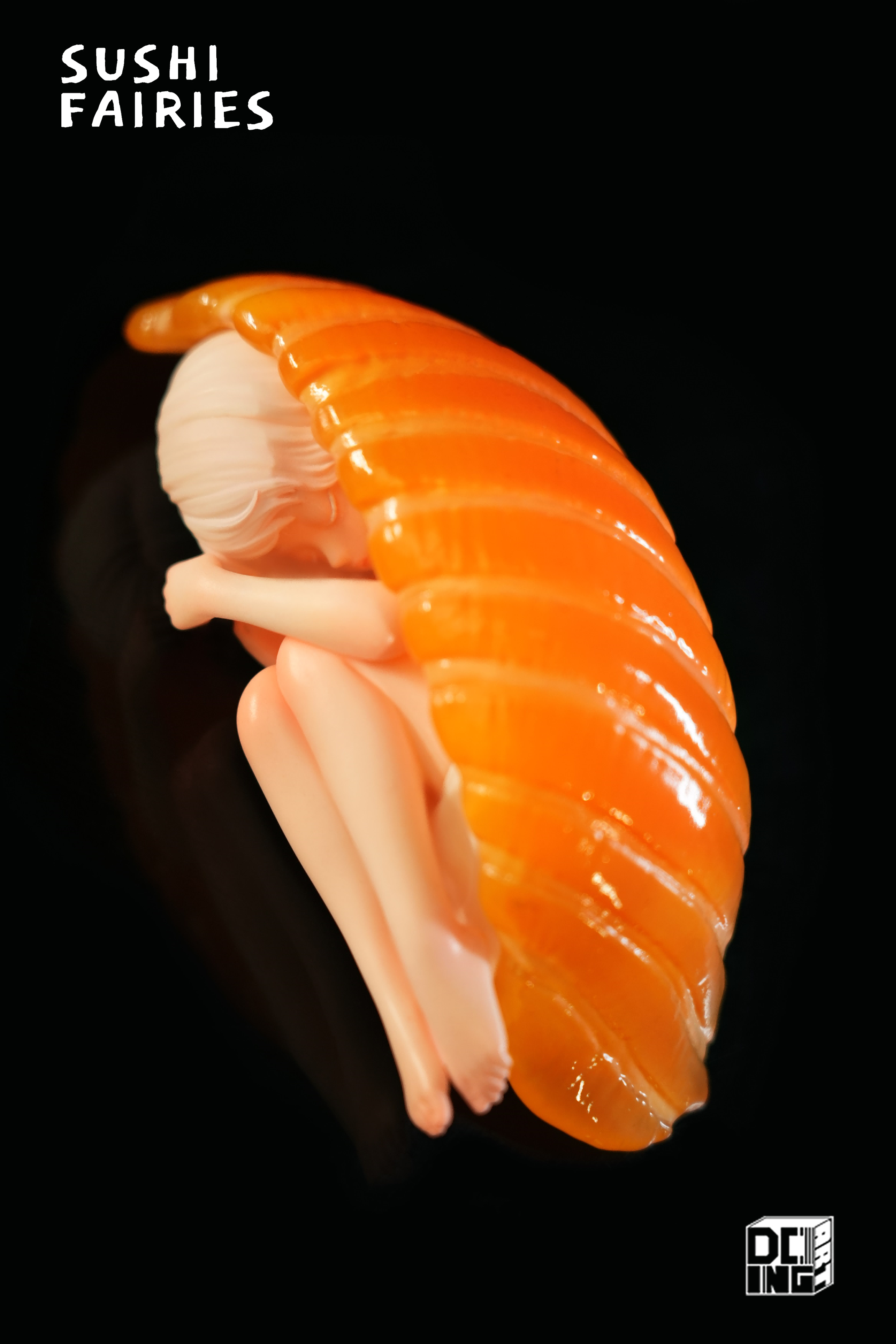 Sleeping Beauty-Sushi Fairies-Salmon - Preorder