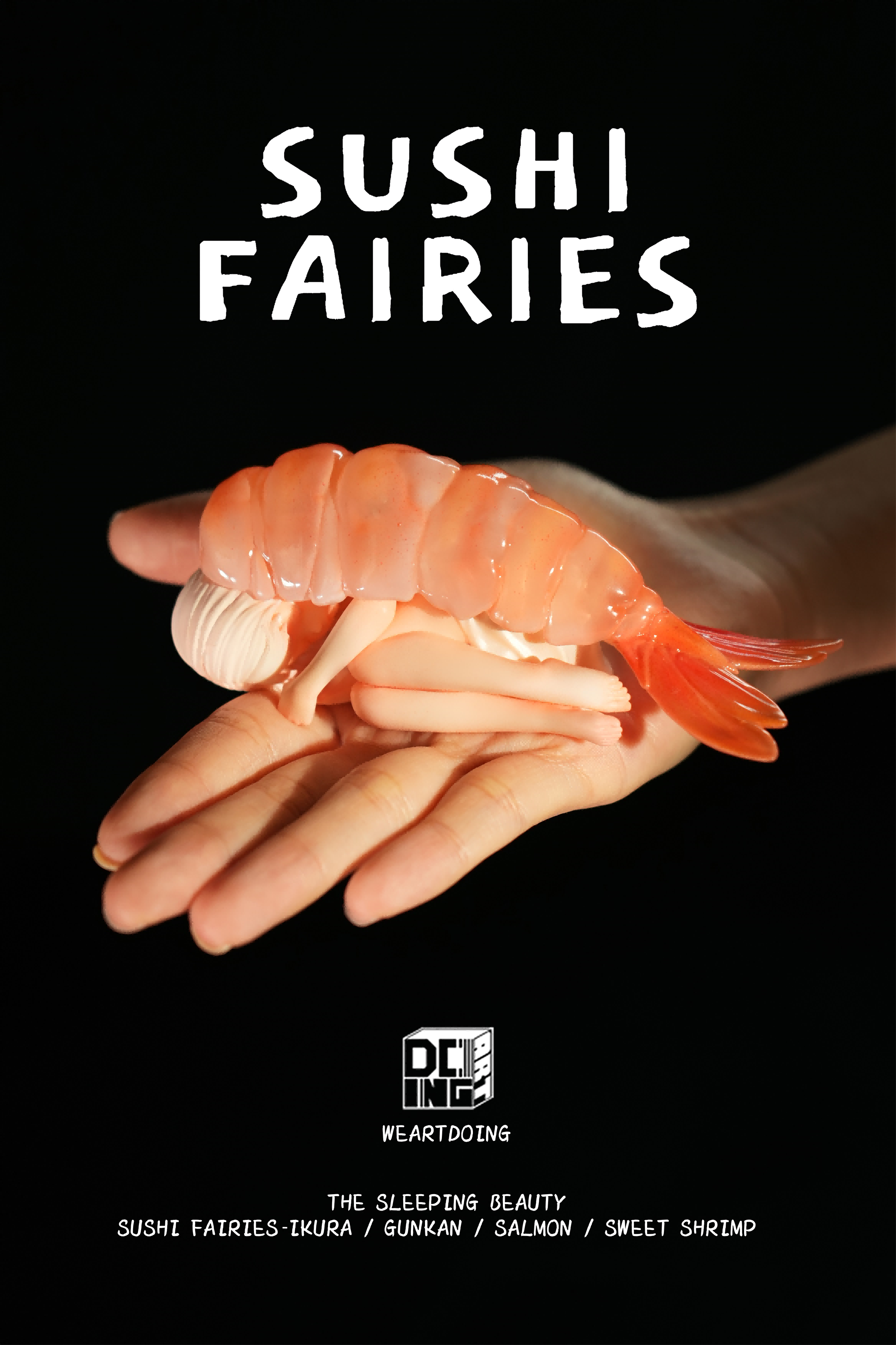 Sleeping Beauty-Sushi Fairies-Sweet Shrimp