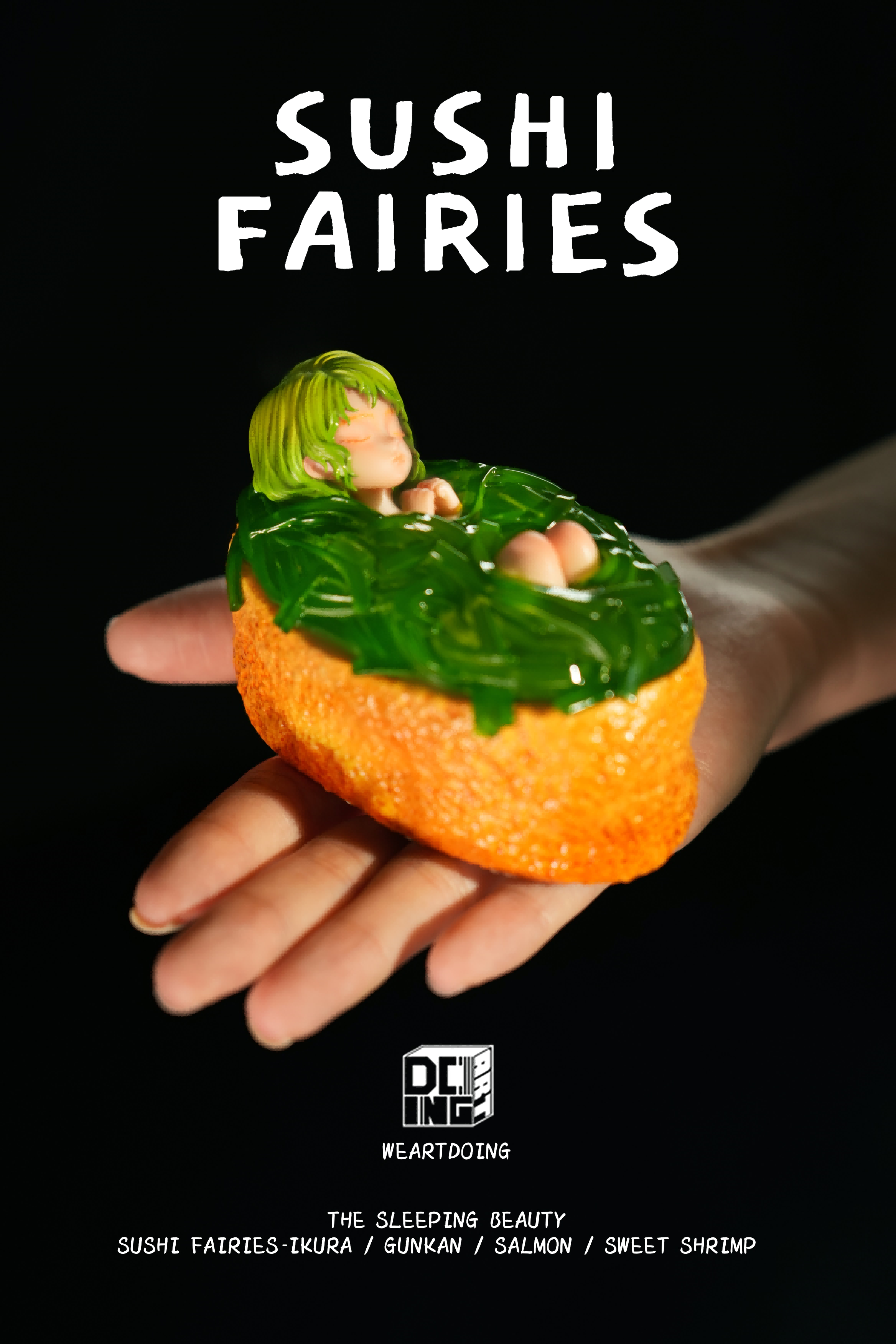 Sleeping Beauty-Sushi Fairies-Gunkan